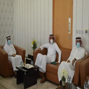 Dean and vice-deans on a visit to vice-rector for graduate studies