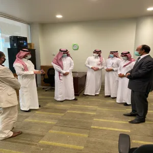 Dean of College on tour of inspections