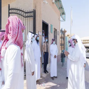 A Tour of inspection by vice-rector to College of Science and Humanities in Hawtat Sudair
