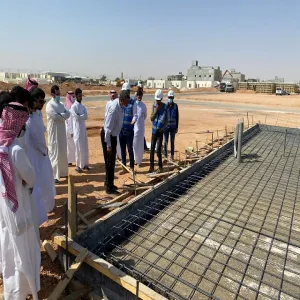 رحلة علمية من قسم الهندسة المدنية والبيئية الى مشروع الاسكان بمحافظة المجمعة