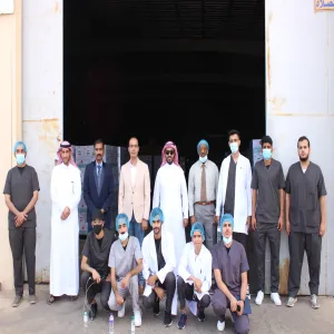 قسم الأحياء ينظم رحلة علمية لمصنع مياه حياة