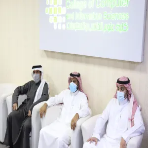 كلية علوم الحاسب والمعلومات تكرم منسوبيها من أعضاء هيئة التدريس الذين حققوا التميز في مجالي التدريس والبحث العلمي، والتميز في مجال العمل الإداري من الهيئة الإدارية