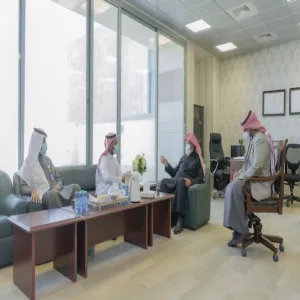 VICE-RECTOR WELCOMES A TEAM FROM SAUDI RAILWAY COMPANY (SAR)