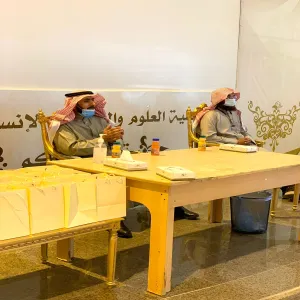 استقبال الطلاب المستجدين في كلية العلوم والدراسات الإنسانية برماح 