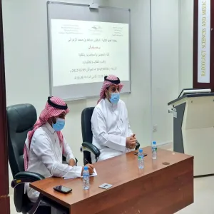 اجتماع عميد الكلية بالمعيدين والمحاضرين
