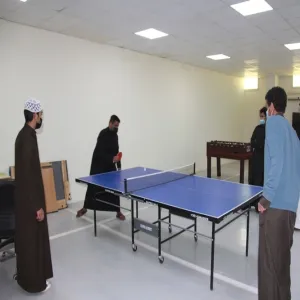 وحدة الأنشطة الطلابية تقيم دوري لعبة تنس الطاولة