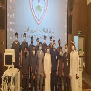 زيارة طلاب من قسم تقنية الأجهزة الطبية لمستشفى الملك عبدالعزيز الطبية بالحرس