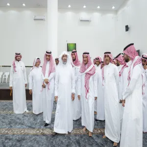 وكيل الجامعة يفتتح مشروع مسجد مجمع إسكان الزلفي