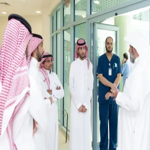 وكيل الجامعة يتفقد مقر الخدمات الطبية بالمدينة الجامعية بالمجمعة