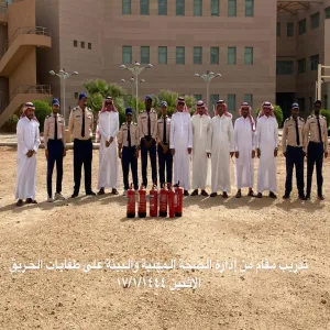 السلامة: تُنفذ دورات تدريبية لمنسوبي الجهات المساندة بالجامعة
