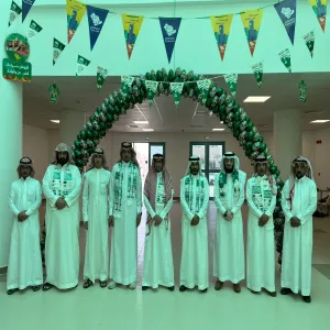 احتفالات اليوم الوطني بكلية علوم الحاسب والمعلومات
