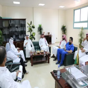 مدير عام الشؤون الإدارية والمالية يزور الكليات المنتقله حديثاً