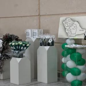 احتفالات أقسام الطالبات بالكلية بمناسبة اليوم الوطني 92