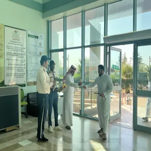 الأمن الجامعي يفعّل الاحتفال باليوم الوطني 92