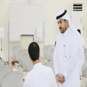 عميد الكلية يزور فرع الكلية بالزلفي لمتابعة سير الاختبارات والعملية التعليمية
