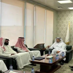 وكيل الجامعة للشؤون التعليمية "أ.د العبودي" يلتقي في مكتبه وفد من صندوق الموارد البشرية