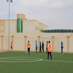 الكلية تقيم كأس كرة القدم الخماسي