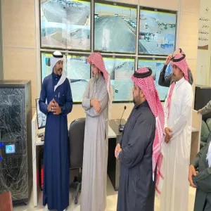 أ.د. مسلّم الدوسري يقوم بزيارة تفقدية لمجمع مبنى الإدارات الخدمية