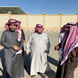 مدير عام الإدارة العامة للخدمات يتفقد عدد من مواقع النقل
