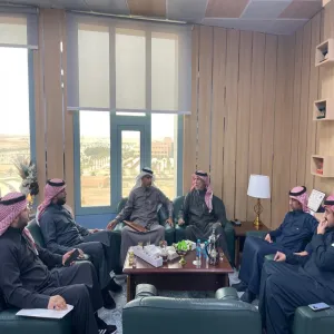 مدير عام العلاقات والمؤتمرات يستقبل مدير عام الإدارة العامة للشؤون الإدارية والمالية
