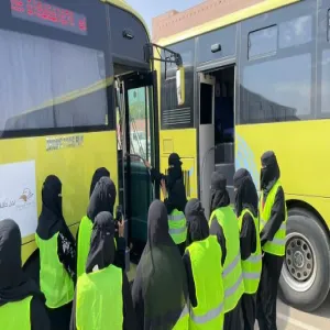ورش عمل متقدمة للطالبات للتعامل مع المخاطر في النقل