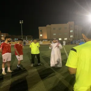 انطلاق بطولة كليات الجامعة لكرة القدم على كأس سعادة رئيس الجامعة
