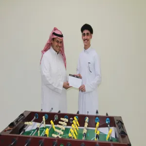 الكلية تقيم بطولة كرة قدم الطاولة