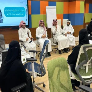 ورشة عمل للطالبات الموهوبات في إدارة التعليم بالمجمعة ودعم مشاركتهن في الأولمبياد الوطني للابتكار 2024 م