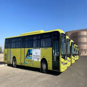 الجامعة تطلق مبادرة خدمة حافلات النقل لأقسام الطلاب للعام الجامعي 1445هـ