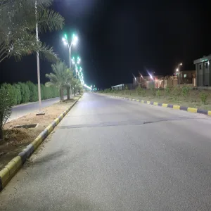 الإدارة تستكمل أعمالها بالطرق والميادين