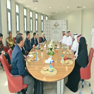 الكلية تستقبل وفداً من جامعة براويجايا الإندونيسية