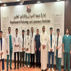 المختبر المرجعي في مدينة الملك عبدالعزيز الطبية يستقبل طلاب الكلية