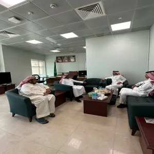 الإدارة العامة للمرافق تعقد اجتماعاً مع رئيس جمعية إدارة المرافق السعودية