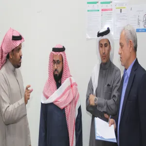 عمادة تقنية المعلومات والتعليم الإلكتروني تستقبل فريق من عمادة التطوير والجودة