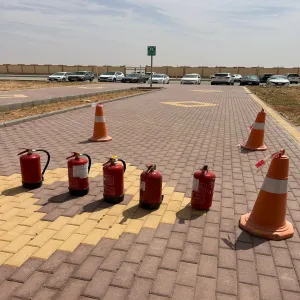 السلامة تُنفذ فرضيات إخلاء في كليات الجامعة