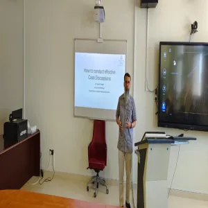 الكلية تقيم ورشة عمل تطوير مهارات أعضاء هيئة التدريس