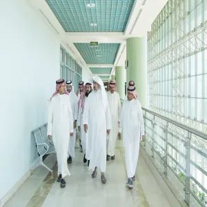 وكيل الجامعة للتنمية والاستثمار يتفقد مقر كلية إدارة الأعمال وكلية التربية بالمجمعة