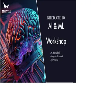 وحدة شؤون الخريجين تقيم برنامجاً بعنوان : مقدمة في تطبيقات الذكاء الاصطناعي وتعلم الآلة
