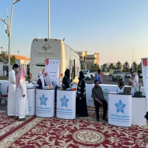 نادي أصدقاء بنك الدم ينفذ حملة للتبرع بالدم في مهرجان الزهور في حريملاء