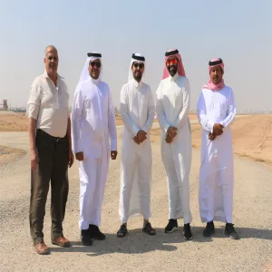 الإدارة العامة للمشروعات تسلم موقع مشروع المستشفى الاستثماري