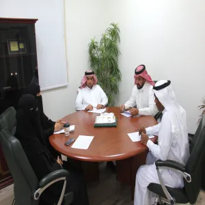 The Vice Dean for Educational Affairs and Development holds a meeting with the heads of academic departments