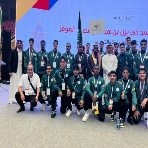 جامعة المجمعة تشارك في الدورة الرياضية العاشرة في عمان