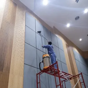 الإدارة العامة للمشروعات والتشغيل والصيانة تقوم بتأهيل مسرح الجامعة