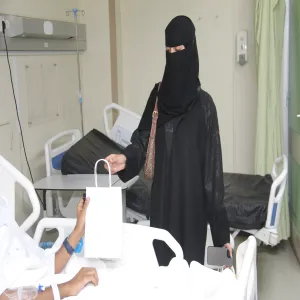 كلية التمريض تنظم مبادرة مجتمعية بمناسبة عيد الفطر المبارك