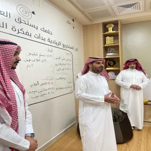 مركز الابتكار وريادة الأعمال يستقبل منسوبي كلية التمريض