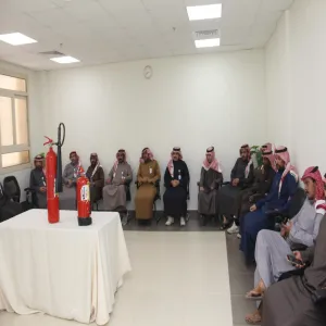 السلامة تُنفذ برنامج تدريبي عن كيفية التعامل مع وسائل السلامة