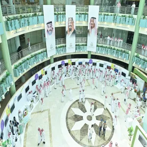 الجامعة تقيم اللقاء السنوي للطلبة المستجدين ومعرض الإرشاد الجامعي للعام 1447هـ