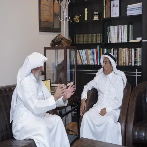 وكيل الجامعة للتنمية والاستثمار يزور مؤسسة الشيخ إبراهيم السلطان الخيرية