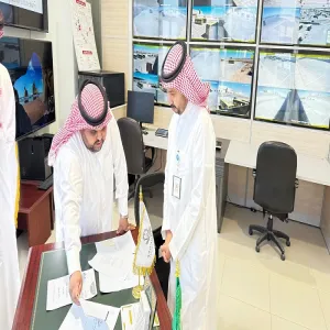 مدير عام إدارة الخدمات يستقبل مدير مركز سيفال