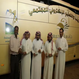 حافلة التدريب والتعليم الإلكتروني المجتمعي تختتم برنامجها التدريبي في روضة سدير